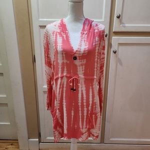 RayaSun Women's Hooded Long-sleeved Tunic